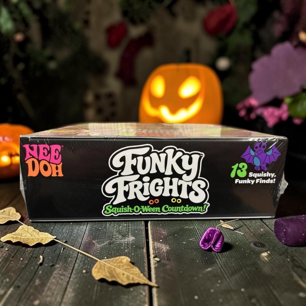 NeeDoh Funky Frights Squish-O-Ween Countdown Halloween Advent Calendar 13 Pack - Picture 3 of 8